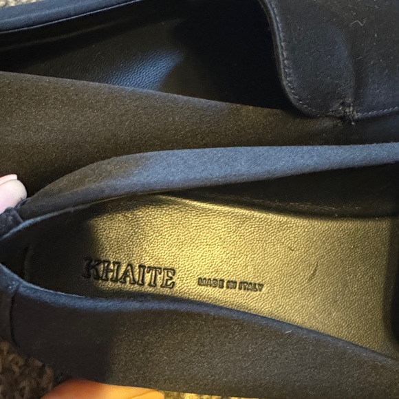 KHAITE Monroe Satin Loafers - Picture 4 of 8